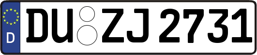 DU-ZJ2731