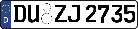 DU-ZJ2735