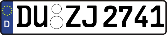DU-ZJ2741