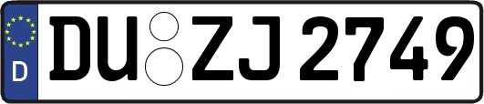 DU-ZJ2749