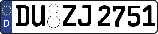 DU-ZJ2751