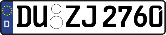 DU-ZJ2760