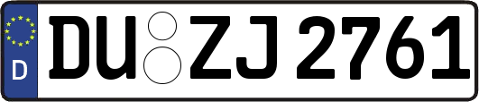 DU-ZJ2761