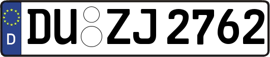 DU-ZJ2762