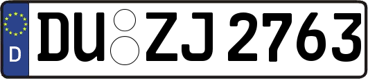 DU-ZJ2763