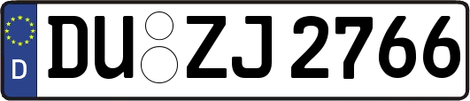 DU-ZJ2766