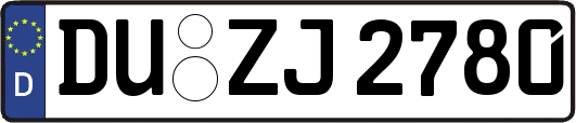 DU-ZJ2780