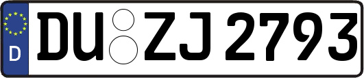 DU-ZJ2793