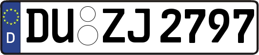 DU-ZJ2797