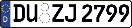 DU-ZJ2799