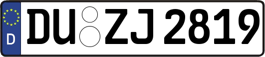 DU-ZJ2819