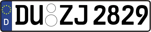 DU-ZJ2829