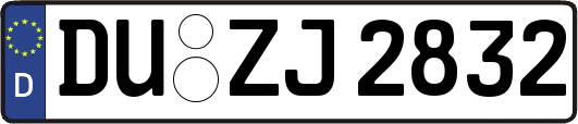 DU-ZJ2832