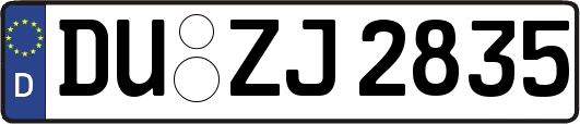 DU-ZJ2835