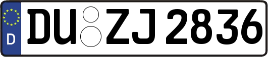 DU-ZJ2836