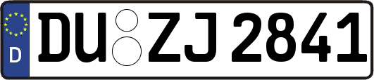 DU-ZJ2841