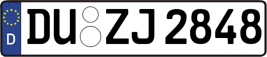 DU-ZJ2848