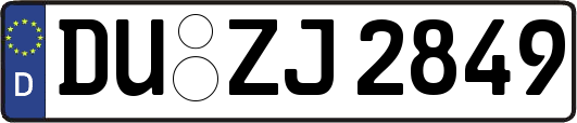 DU-ZJ2849