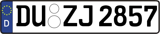 DU-ZJ2857
