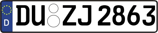 DU-ZJ2863