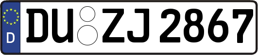 DU-ZJ2867