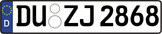 DU-ZJ2868