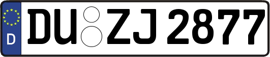 DU-ZJ2877
