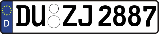 DU-ZJ2887