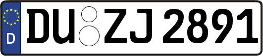 DU-ZJ2891