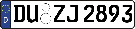 DU-ZJ2893