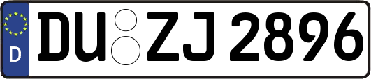 DU-ZJ2896