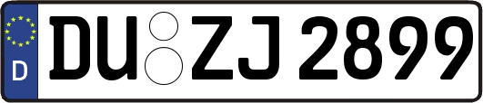 DU-ZJ2899