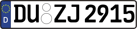 DU-ZJ2915