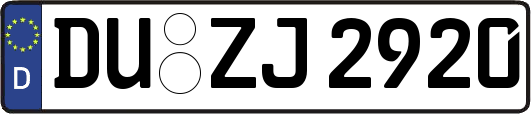 DU-ZJ2920