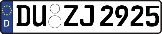 DU-ZJ2925
