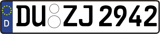 DU-ZJ2942