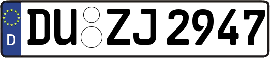 DU-ZJ2947