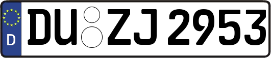 DU-ZJ2953