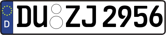 DU-ZJ2956