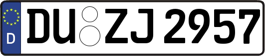 DU-ZJ2957