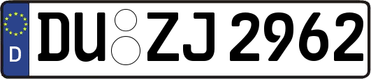 DU-ZJ2962