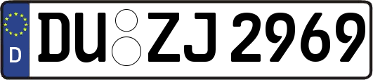 DU-ZJ2969