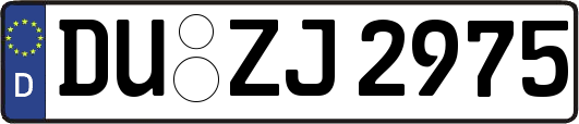DU-ZJ2975