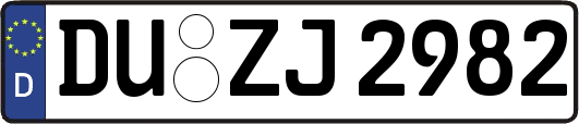 DU-ZJ2982
