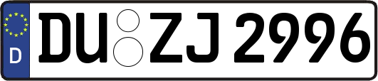 DU-ZJ2996