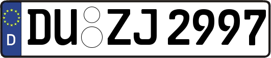 DU-ZJ2997