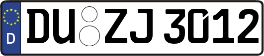 DU-ZJ3012