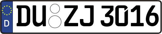 DU-ZJ3016