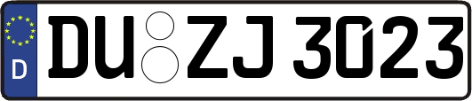 DU-ZJ3023