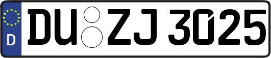 DU-ZJ3025